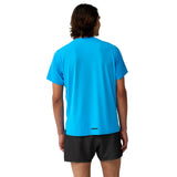 Brooks Dash Cooling men's cyber blue short-sleeve running top
