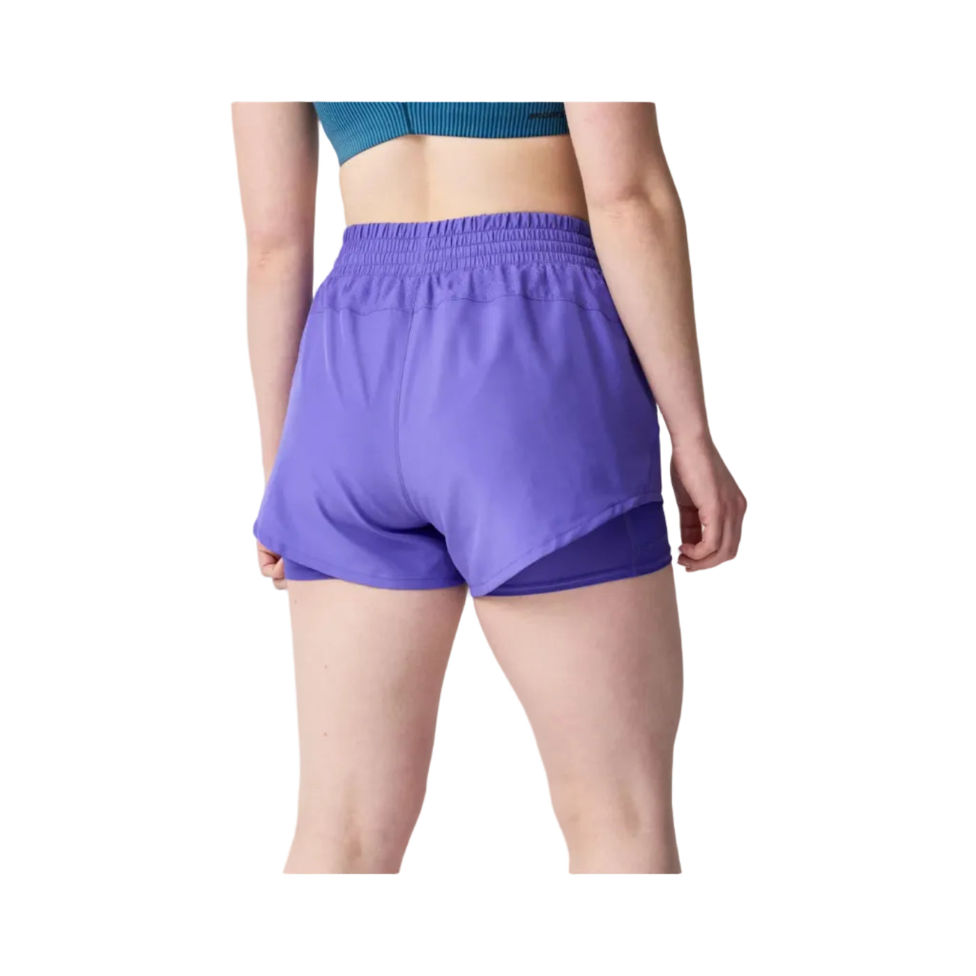 Brooks Womens Short Dash 2-in-1 Violet
