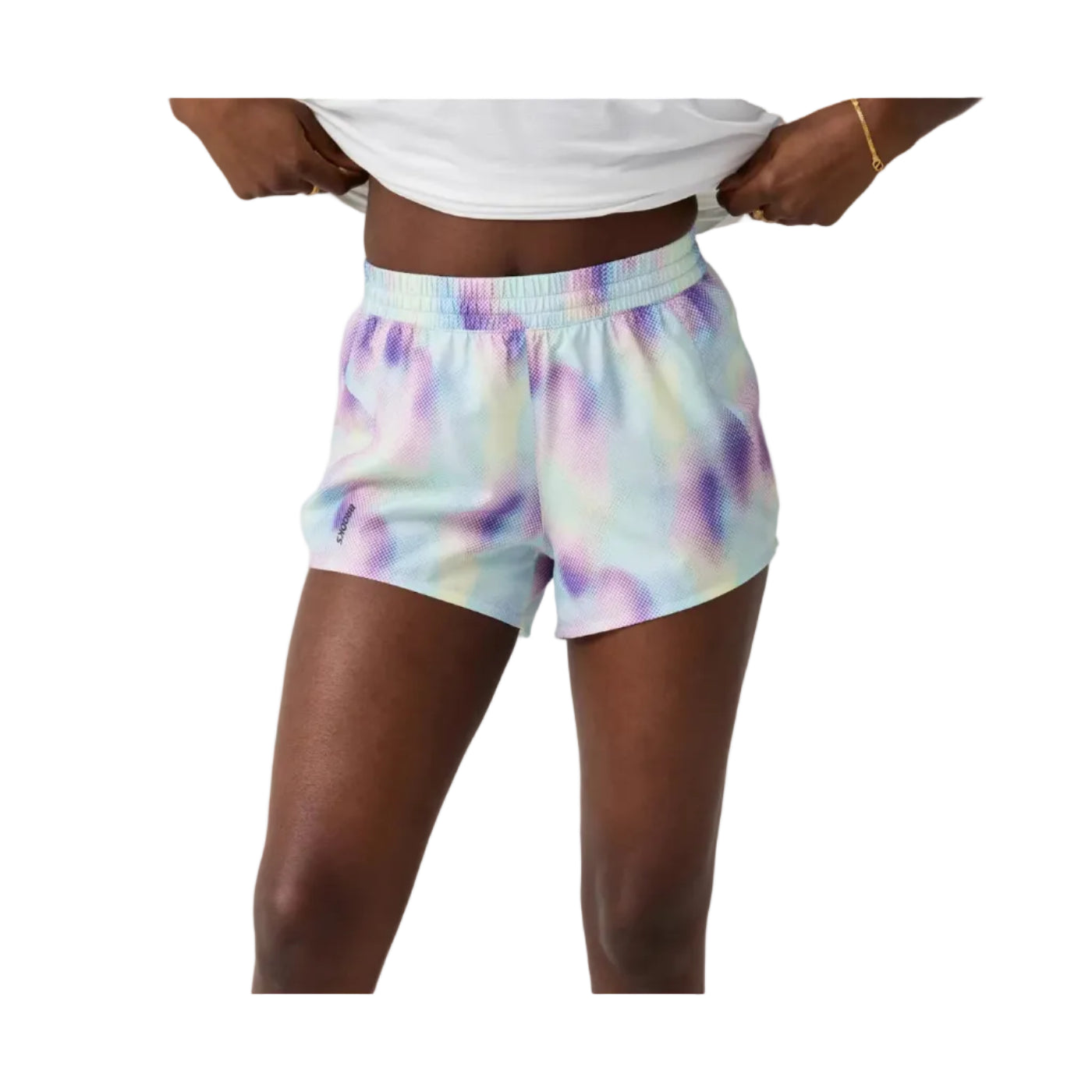 Brooks Womens Short Dash Printed Euphoryc Halogen