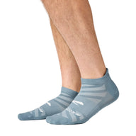 Brooks Ghost Lite blue haze no show running socks, two pack