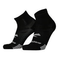Brooks Ghost Lite black quarter running socks, two pack