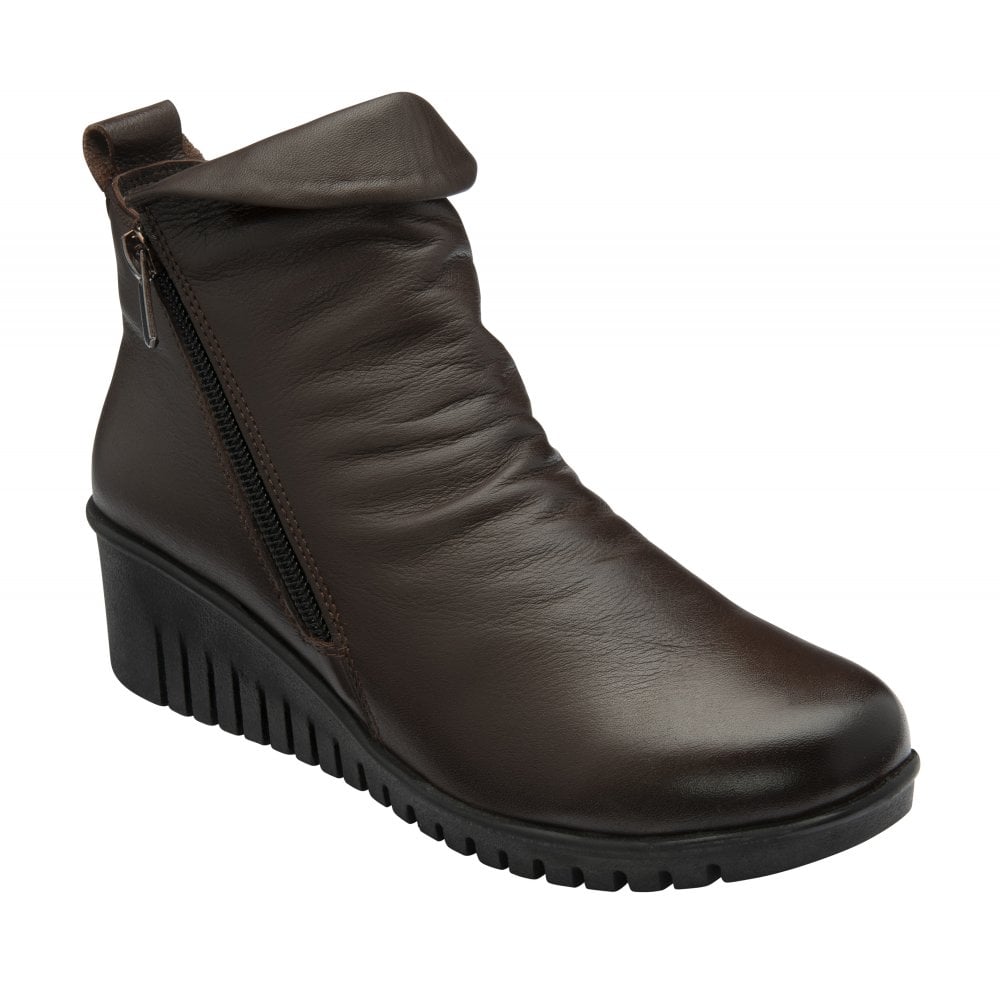 Lotus Womens Ankle Boot Cordelia Brown