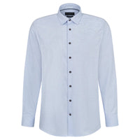 Bugatti men's blue cotton shirt