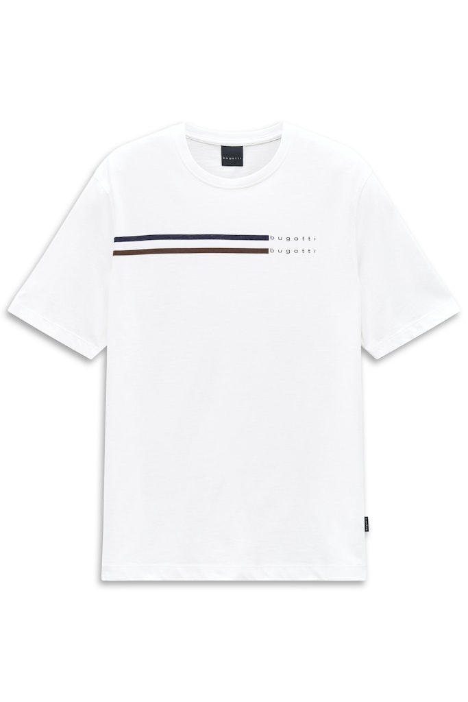 Bugatti Mens T-Shirt 8350-15041E White