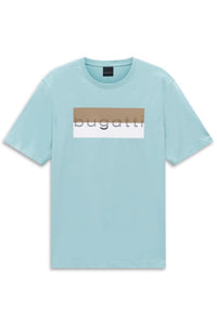 Bugatti Mens T-Shirt 8350-15043E Aqua Blue