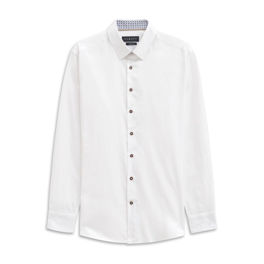 Bugatti Mens Shirt White