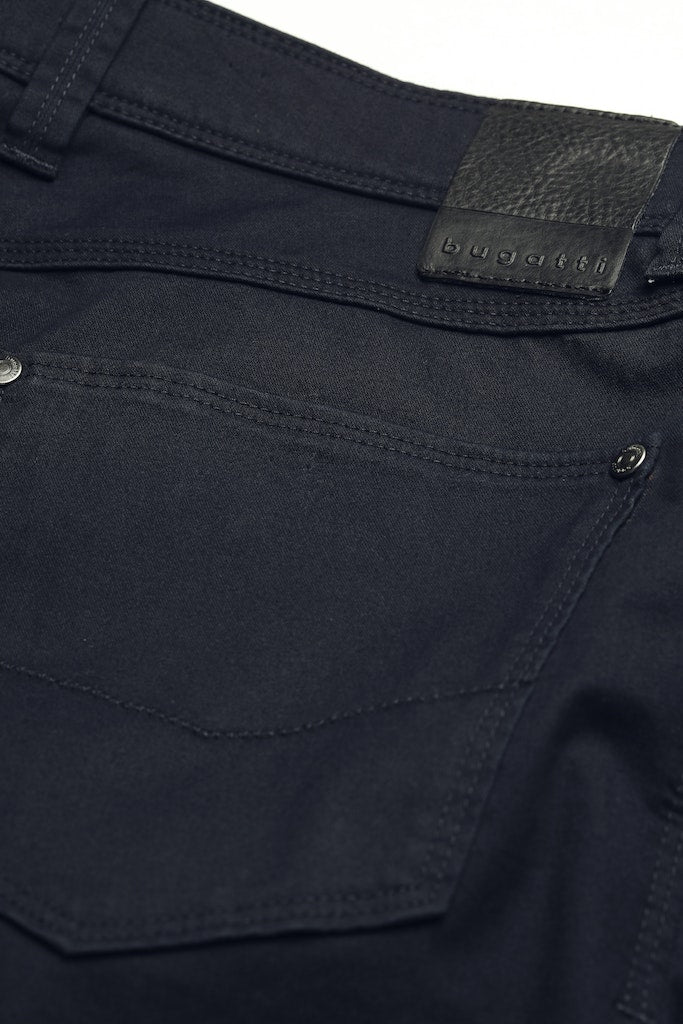 Bugatti Mens Trousers 3020-76101 Navy Blue