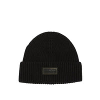 Barbour International Mens Beanie/Scarf Sweeper Gift Set Black