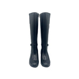 Dubarry women's black leather boot with zip