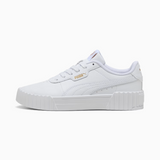 Puma Girls Trainer Carina 3.0 Charm White/Silver