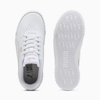 Puma Girls Trainer Carina 3.0 Charm White/Silver