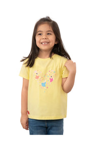 Lighthouse Girls T-Shirt Causeway S/S Lemon Ballerina