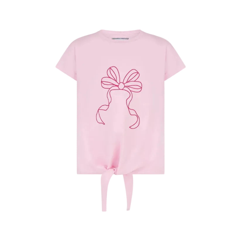 Lighthouse Girls Tie Top Causeway Pink Bow