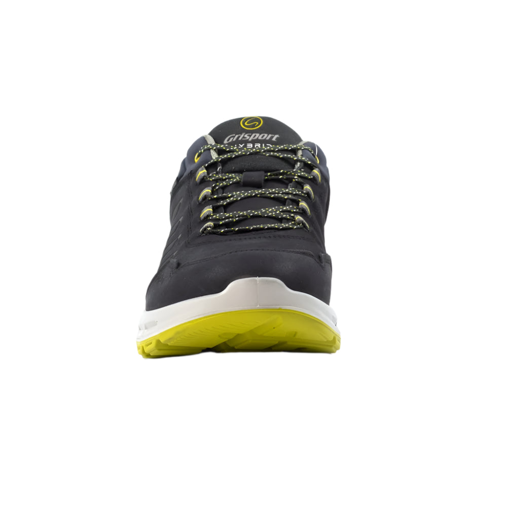 Gri Sport men's blue leather lace-up shoe