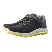 Gri Sport men's blue leather lace-up shoe
