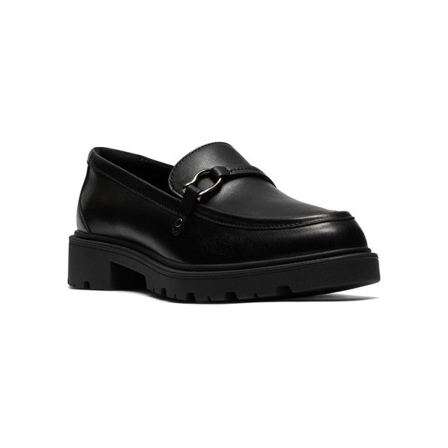 Clarks Womens Loafer Code L Step Black