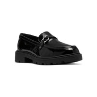 Clarks Womens Loafer Code L Step Black Patent