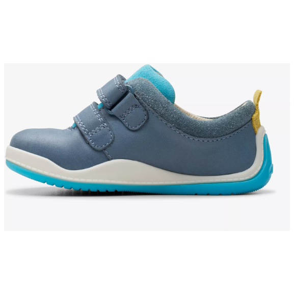 Clarks Boys Shoe Noodle Fun T Steel Blue