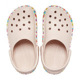 Crocs Girls Classic Beaded Band Clog T Quartz