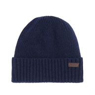 Barbour Mens Beanie Carlton Navy
