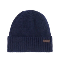 Barbour Mens Beanie Carlton Navy