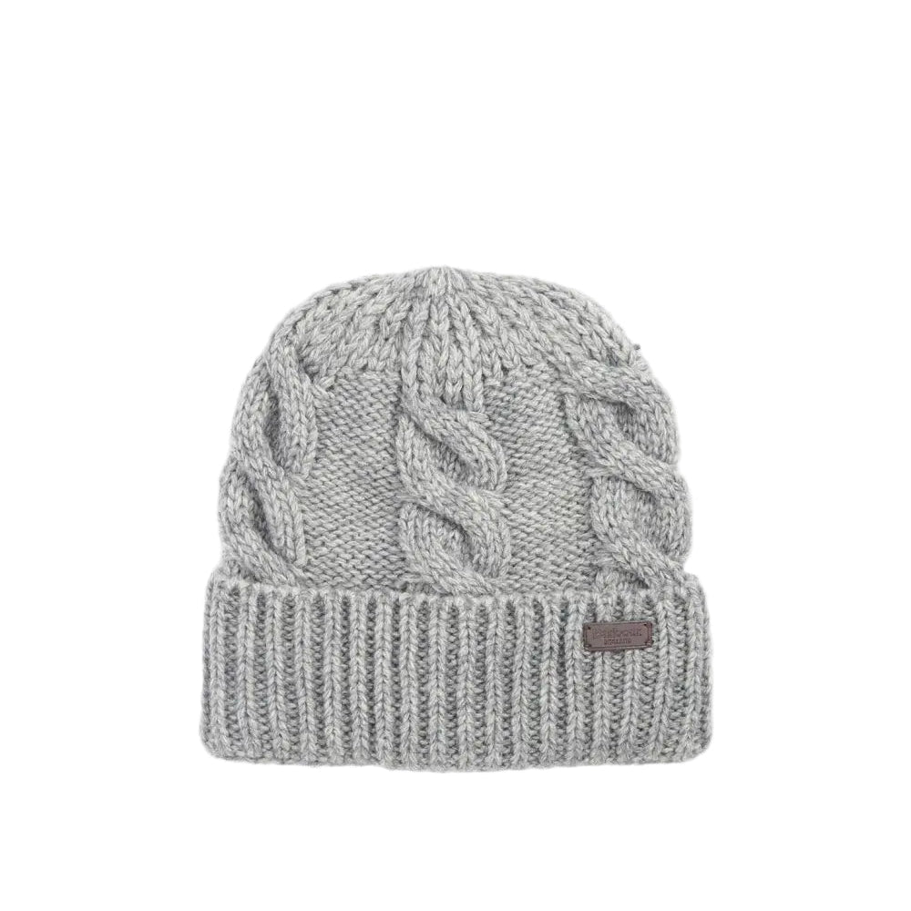 Barbour Mens Beanie/Scarf Jesmond Gift Set Mid Grey