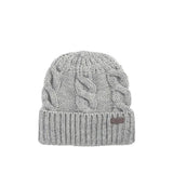 Barbour Mens Beanie/Scarf Jesmond Gift Set Mid Grey