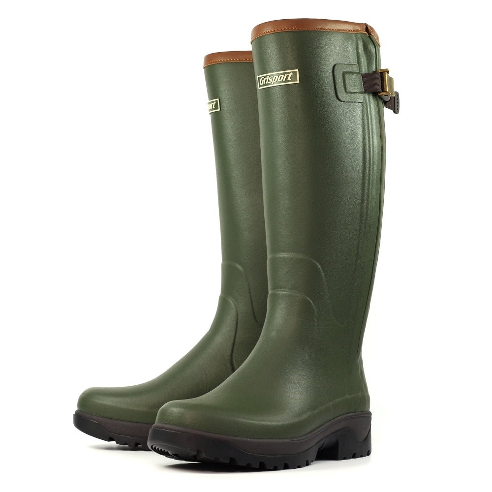 Grisport Mens Wellington Boot Delta II Green