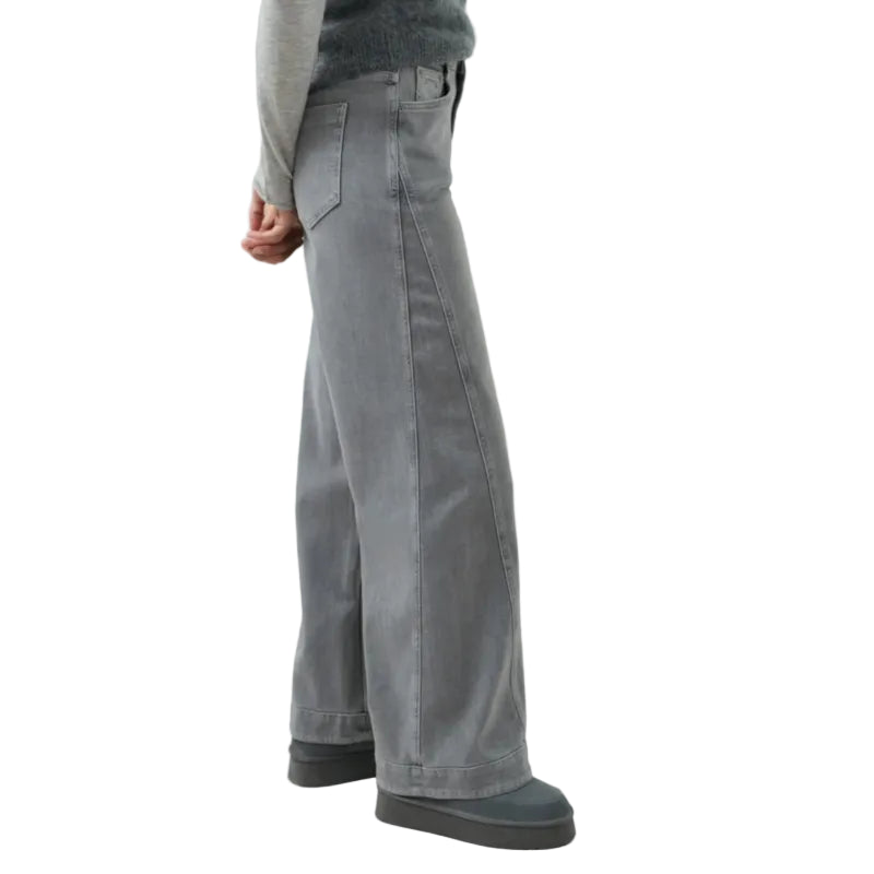 Yaya Womens Jeans 01-311156-609 Mid Grey Denim