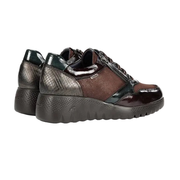 Fluchos Womens Trainer F2248 Platini Cafe