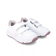Biomecanics Girls Trainer 231005-B Blanco/Rosa