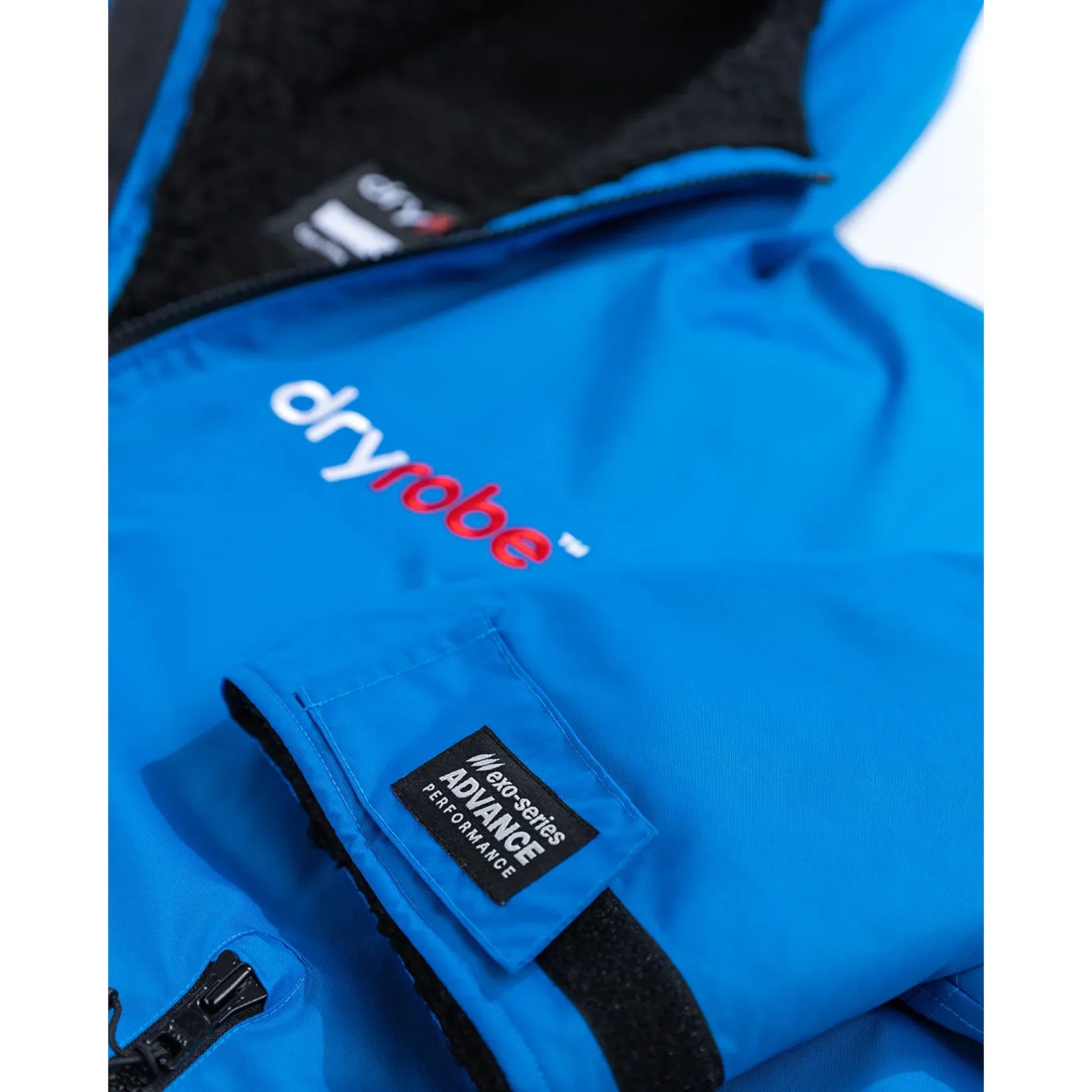 Dryrobe Adults Advance Long Sleeve V3 Cobalt Blue/Black