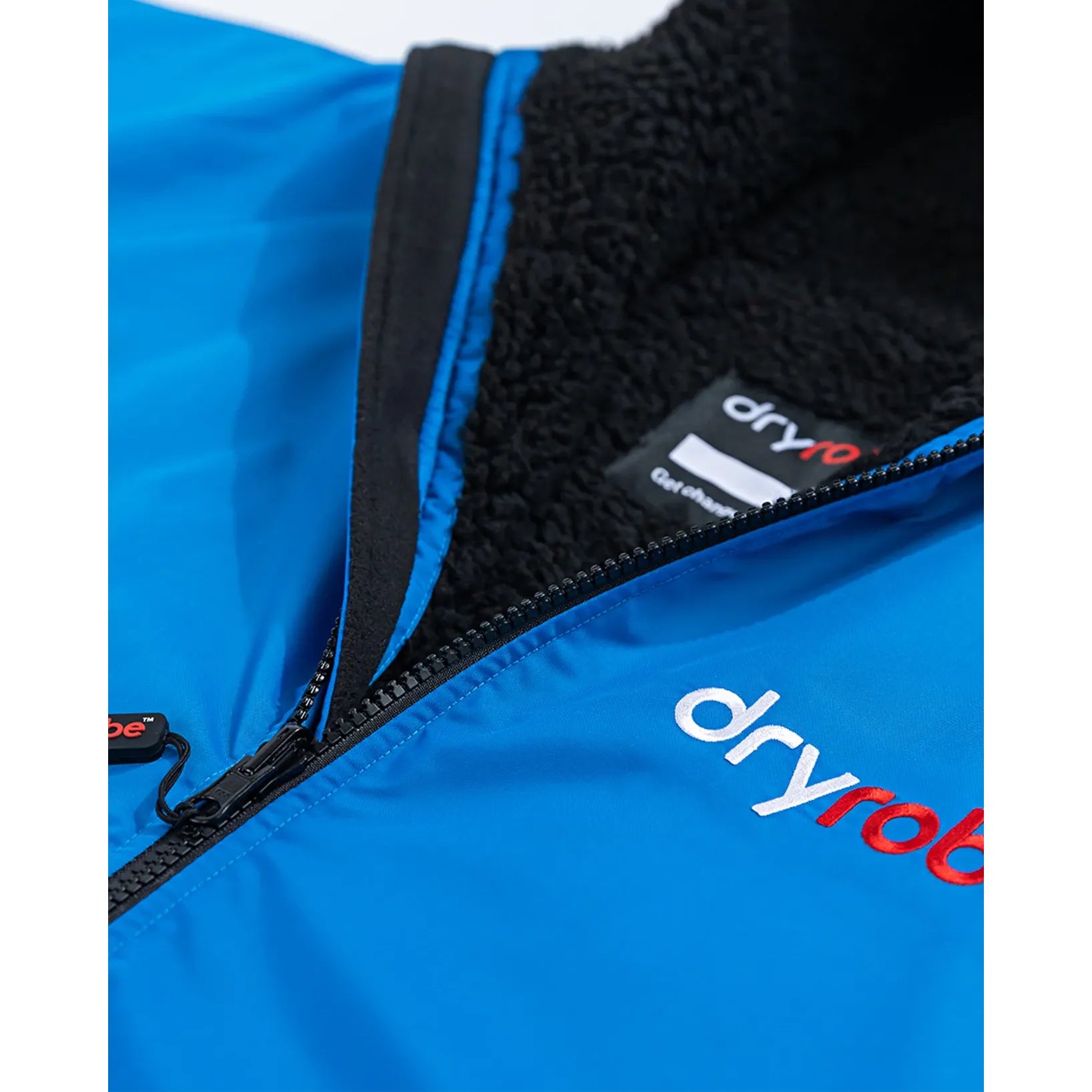 Dryrobe Adults Advance Long Sleeve V3 Cobalt Blue/Black