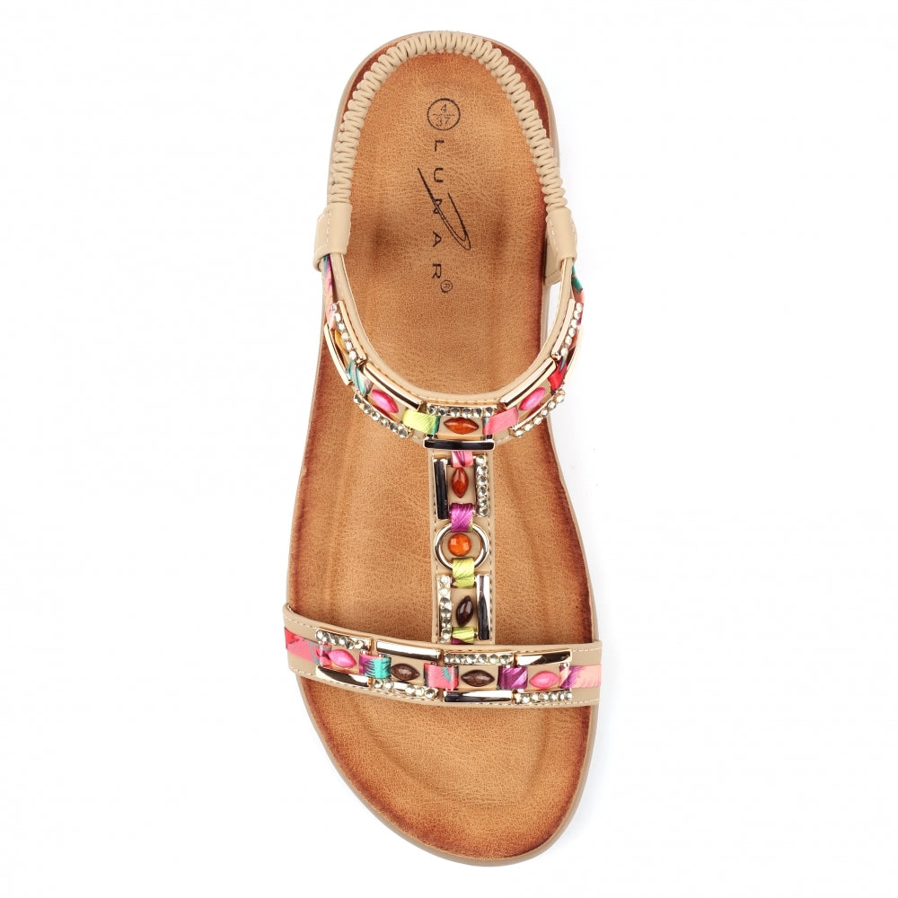 Lunar Womens Sandal Drift Beige