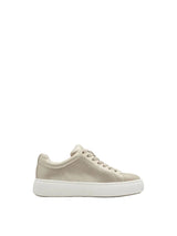 Tamaris women's leather lace-up trainer