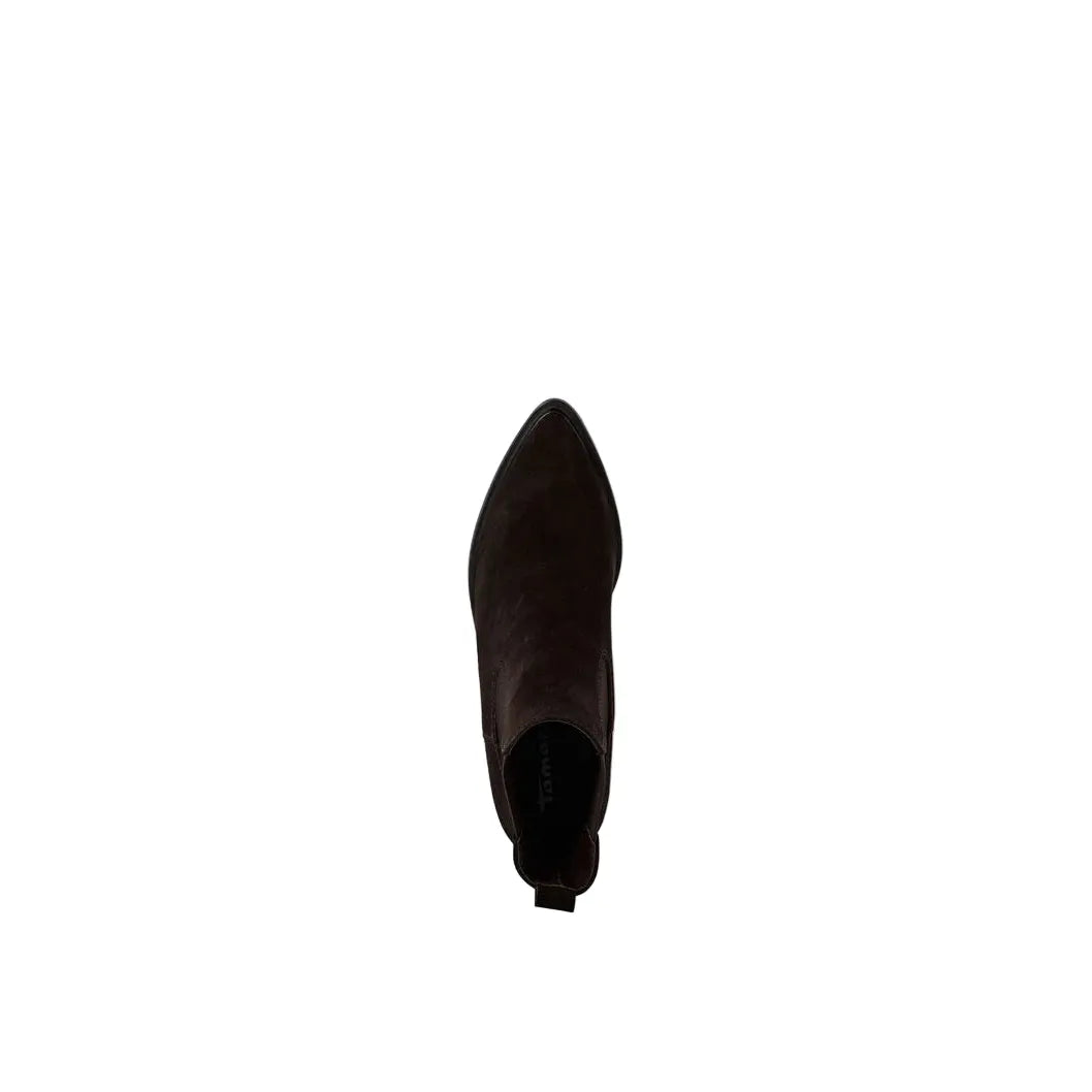 Tamaris women's leather slip-on boot