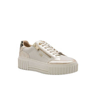 Marco Tozzi Womens Trainer 2-23760-45 Cream Combination