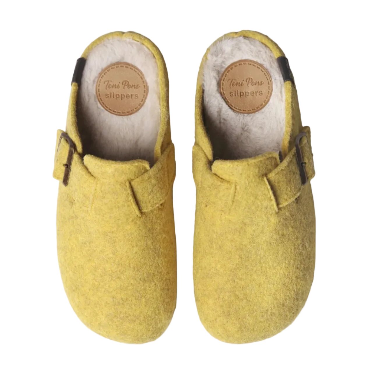 Toni Pons Womens Slipper Mima-FP Yellow
