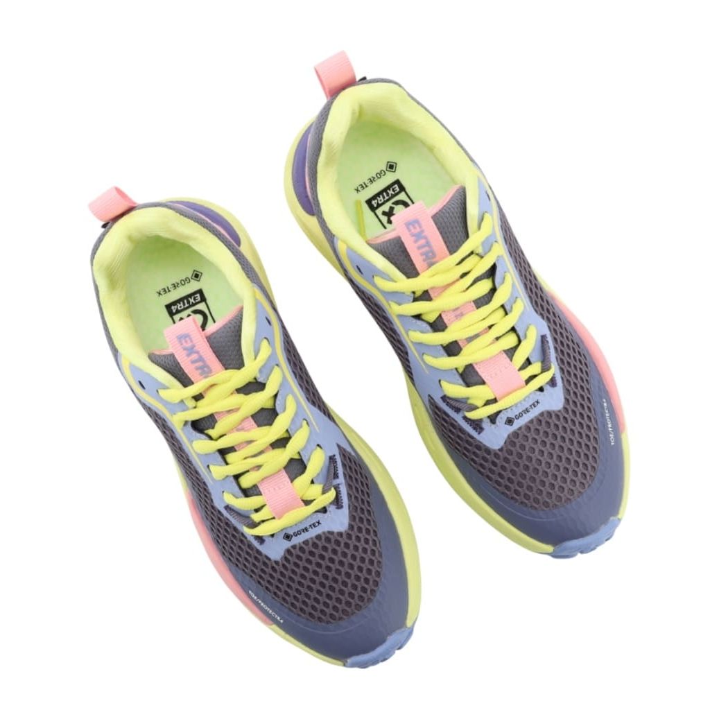 Igi & Co Womens Trainer Extr4 Gore-Tex Grigio/Rosa