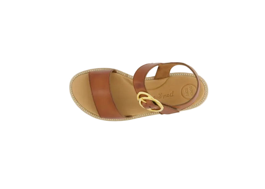 Paul Green Womens Sandal 6189-019 Classic Calf Cognac