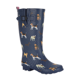 Jo & Joe Womens Wellington Faithful Navy/Multi