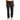 Yaya Womens Faux Leather Carrot Fit Trousers 01-309289-609 Hole Black