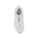 New Balance Girls Trainer 625 White/Pink Heat/Bluebird