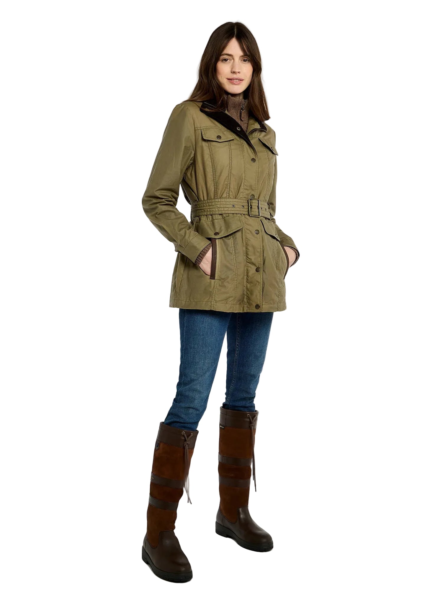 Dubarry Womens Wax Cotton Coat Gandon