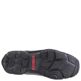 Hush Puppies Boys School Shoe Vincente Black Leather