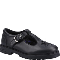 Hush Puppies Girls School Shoe Fiona Senior Black
