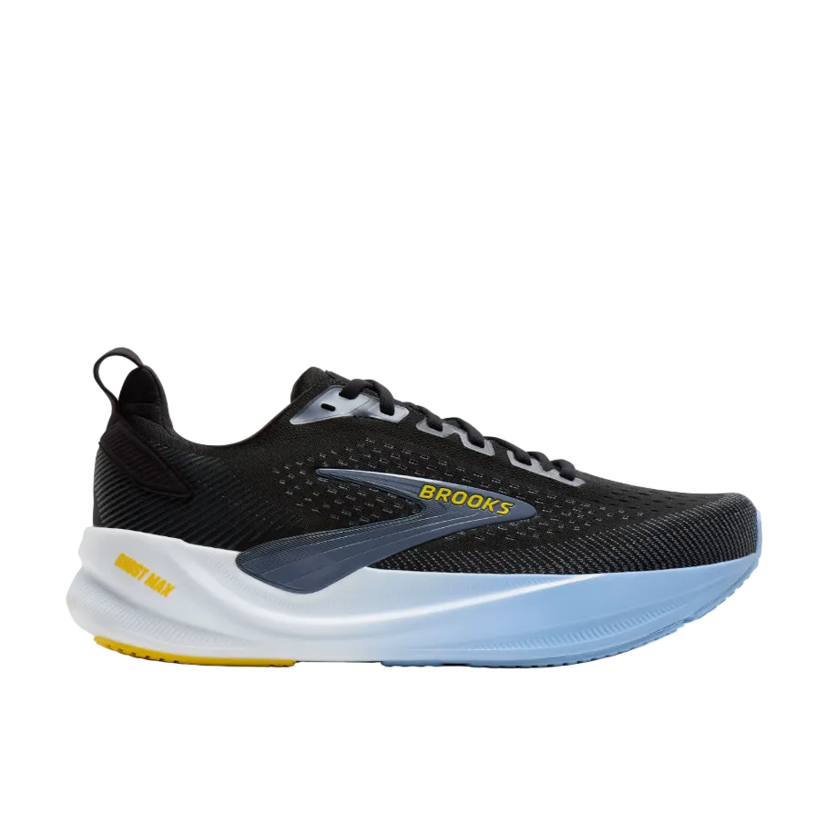 Brooks Mens Trainer Ghost Max 4 Black/Folkstone/Open Air