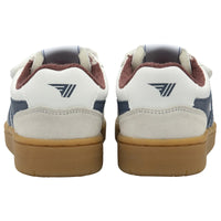 Gola Kids Trainer Eagle Strap White/Moonlight/Burgundy/Gum