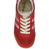 Gola Girls Trainer Elan Glitz Red/Pink/Coral