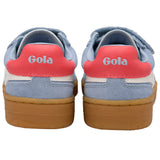 Gola Kids Trainer Viper Strap Air/White/Coral/Gum
